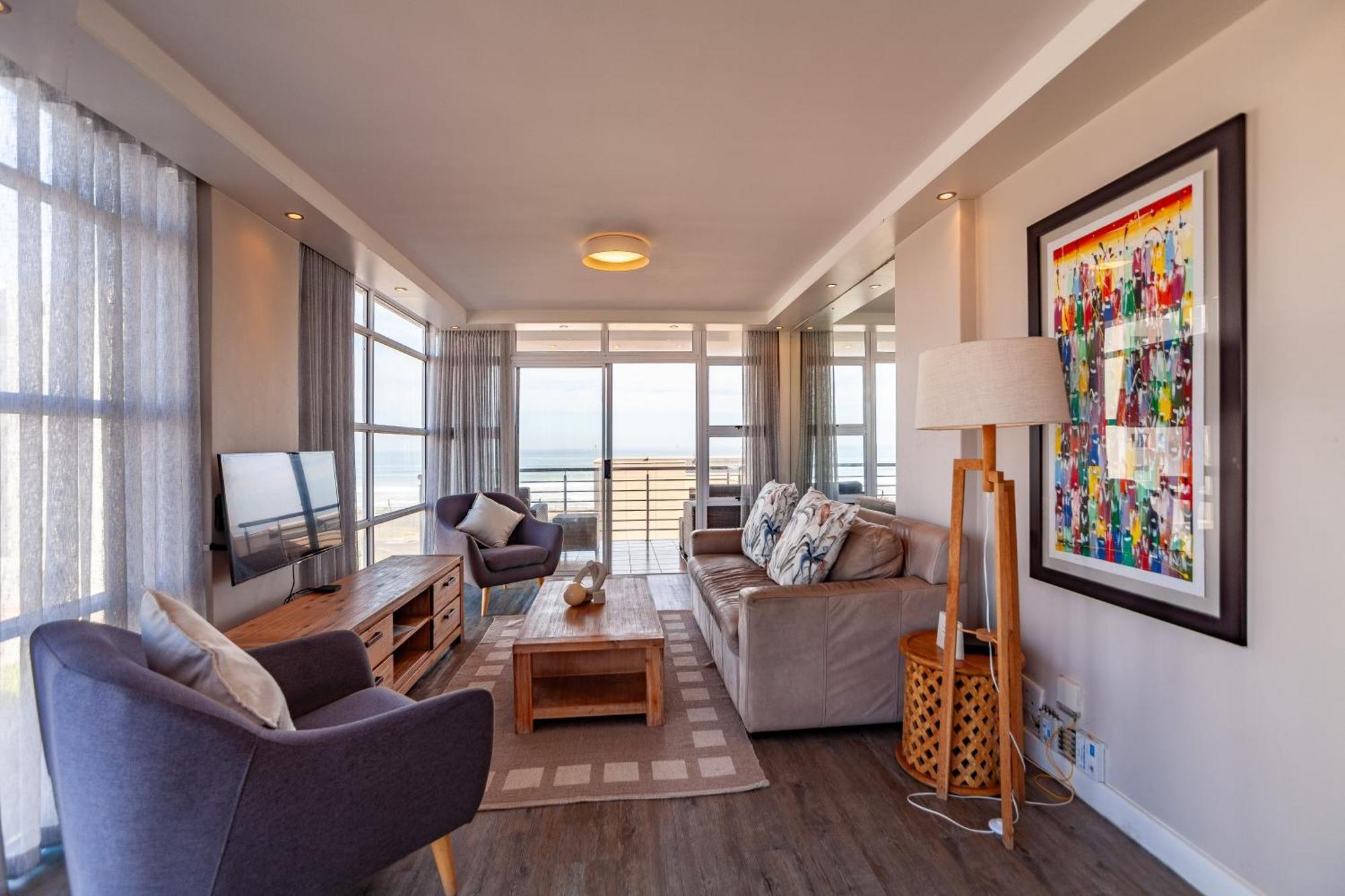 Luxury Ocean View Beachfront 2 Bed Apartment -206 The Waves, Blouberg, Cape Town Bloubergstrand Exterior foto